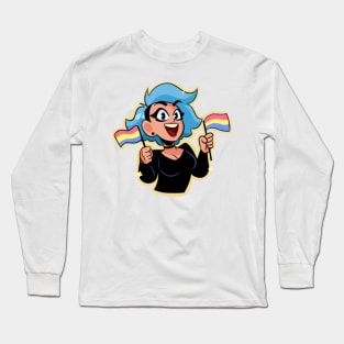 PeachFuzz Pansexual Pride Long Sleeve T-Shirt